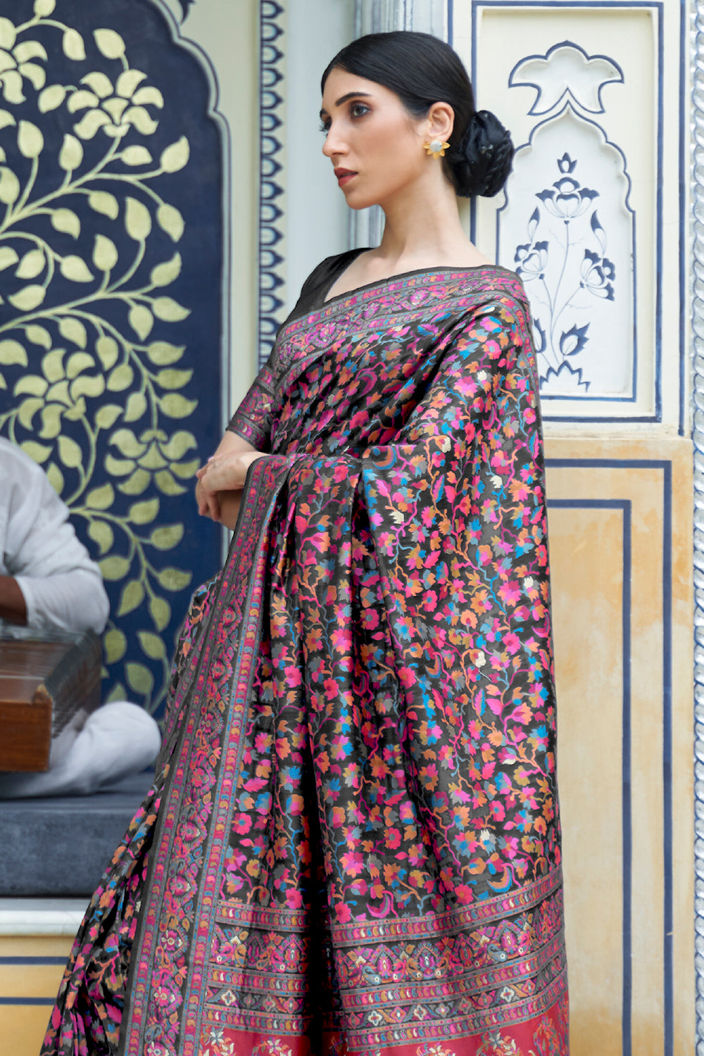 Buy Lilac Purple Kanjivaram Saree Nitaraa