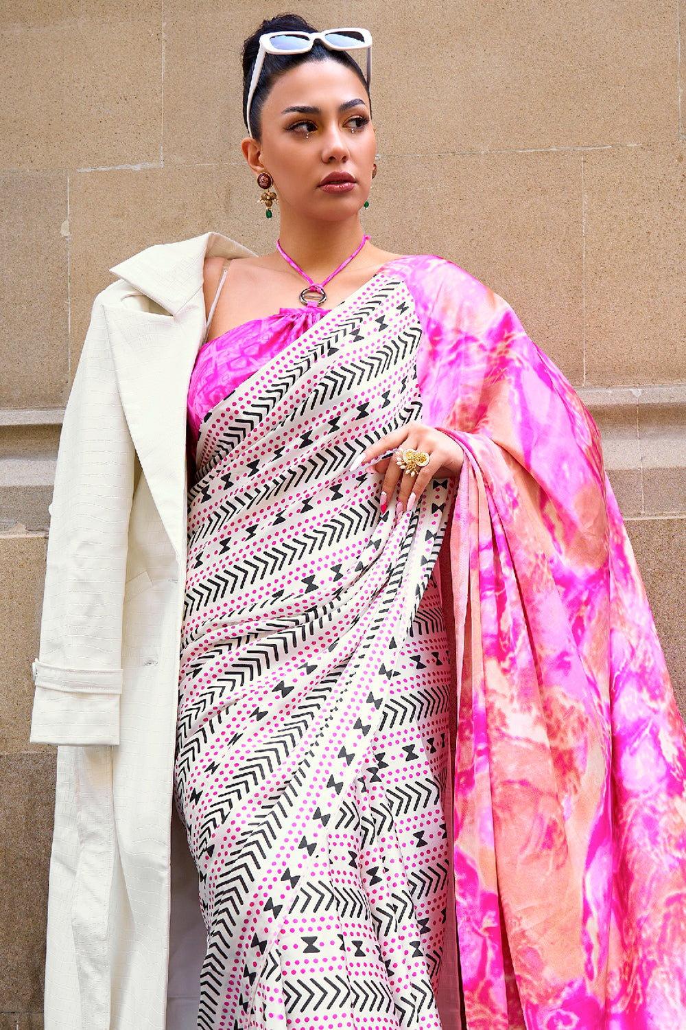 Buy Grape Purple Banarasi Saree Nitaraa