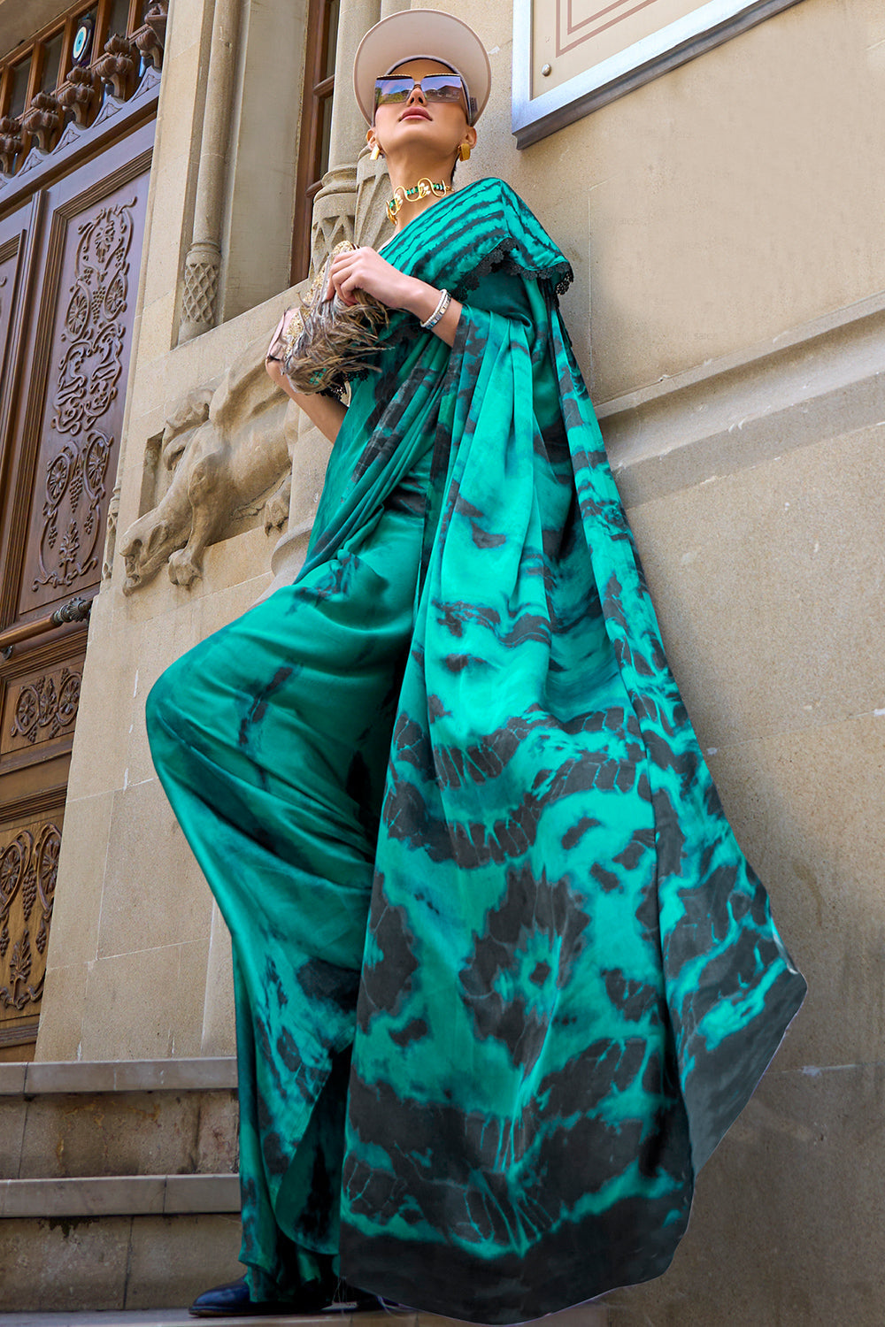 Buy Hot Pink Banarasi Saree Nitaraa