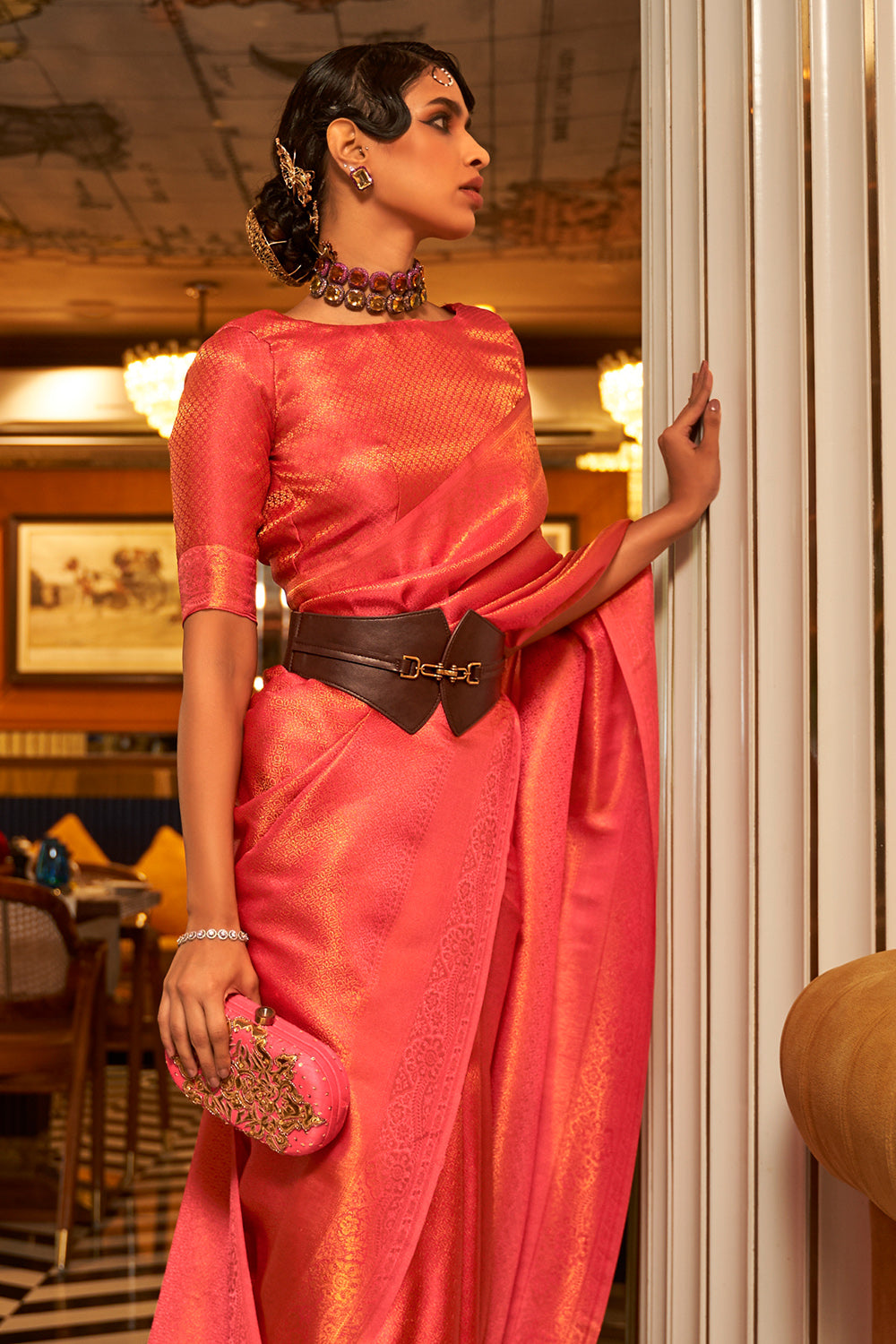 Buy Yellow Paithani Silk Saree Nitaraa