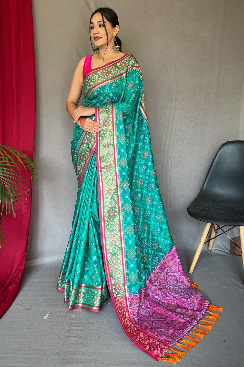 Buy Passion Red Kanjivaram Saree Nitaraa