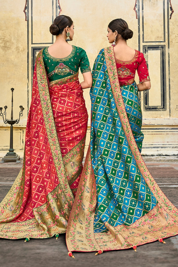 Raw Silk Saree Colors
