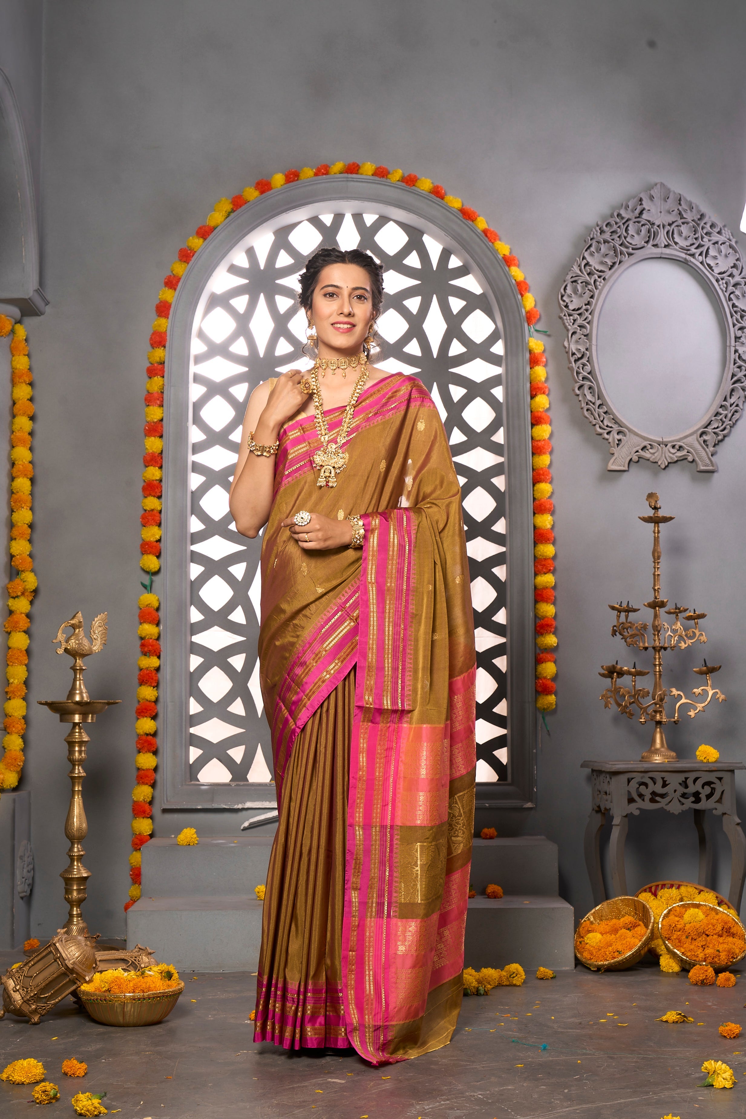 Buy Light Blue Digital Organza saree Nitaraa