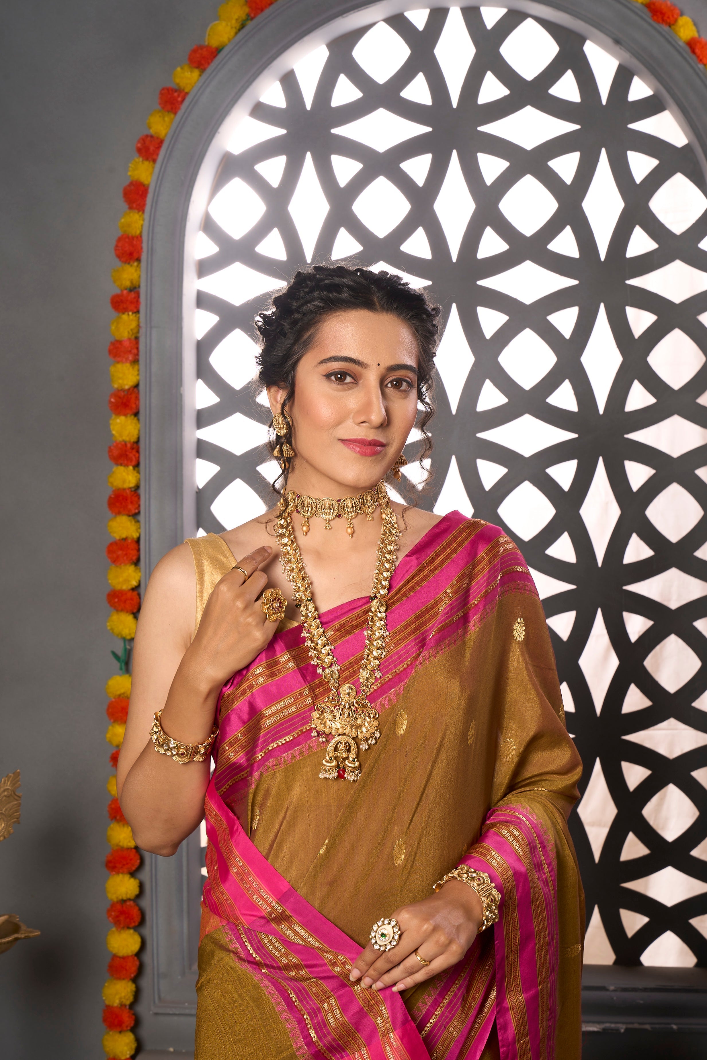 Buy Mint Green Digital Organza saree Nitaraa