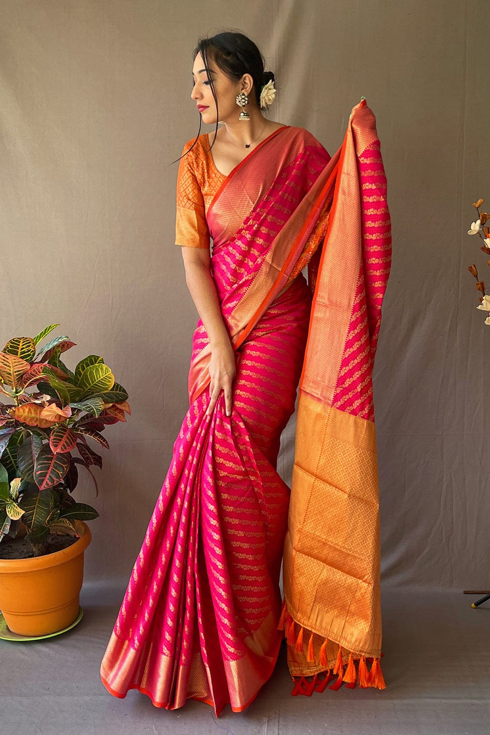 Buy Iceberg Blue Satin Crepe Saree Nitaraa