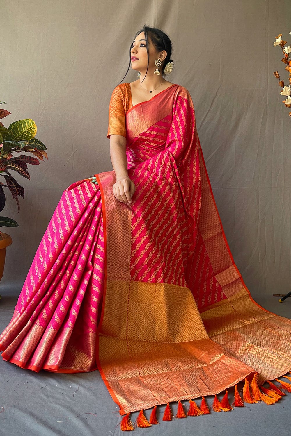Buy Ink Black Satin Crepe Saree Nitaraa